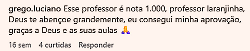 Depoimento Aluno