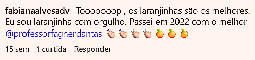 Depoimento Aluno